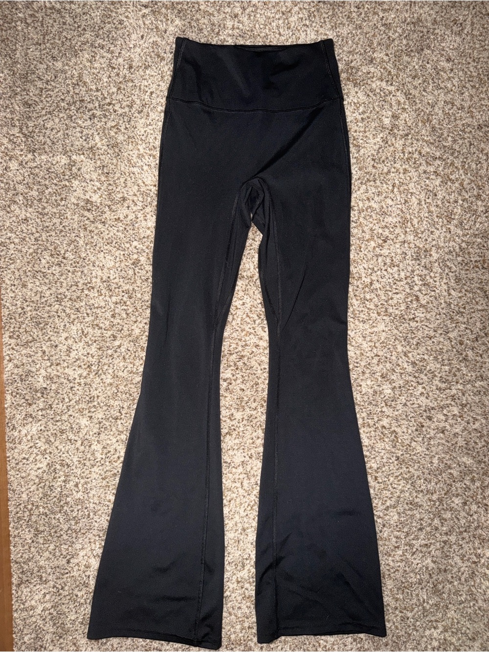 all in motion Black Flared High-Rise Leggings